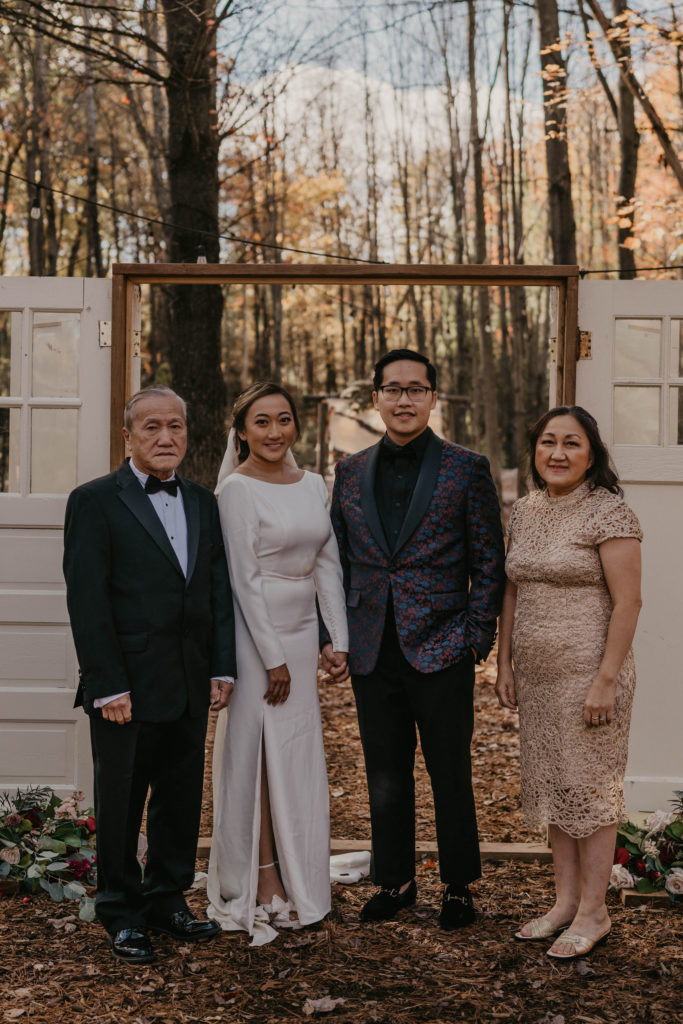 Wedding family formal photos